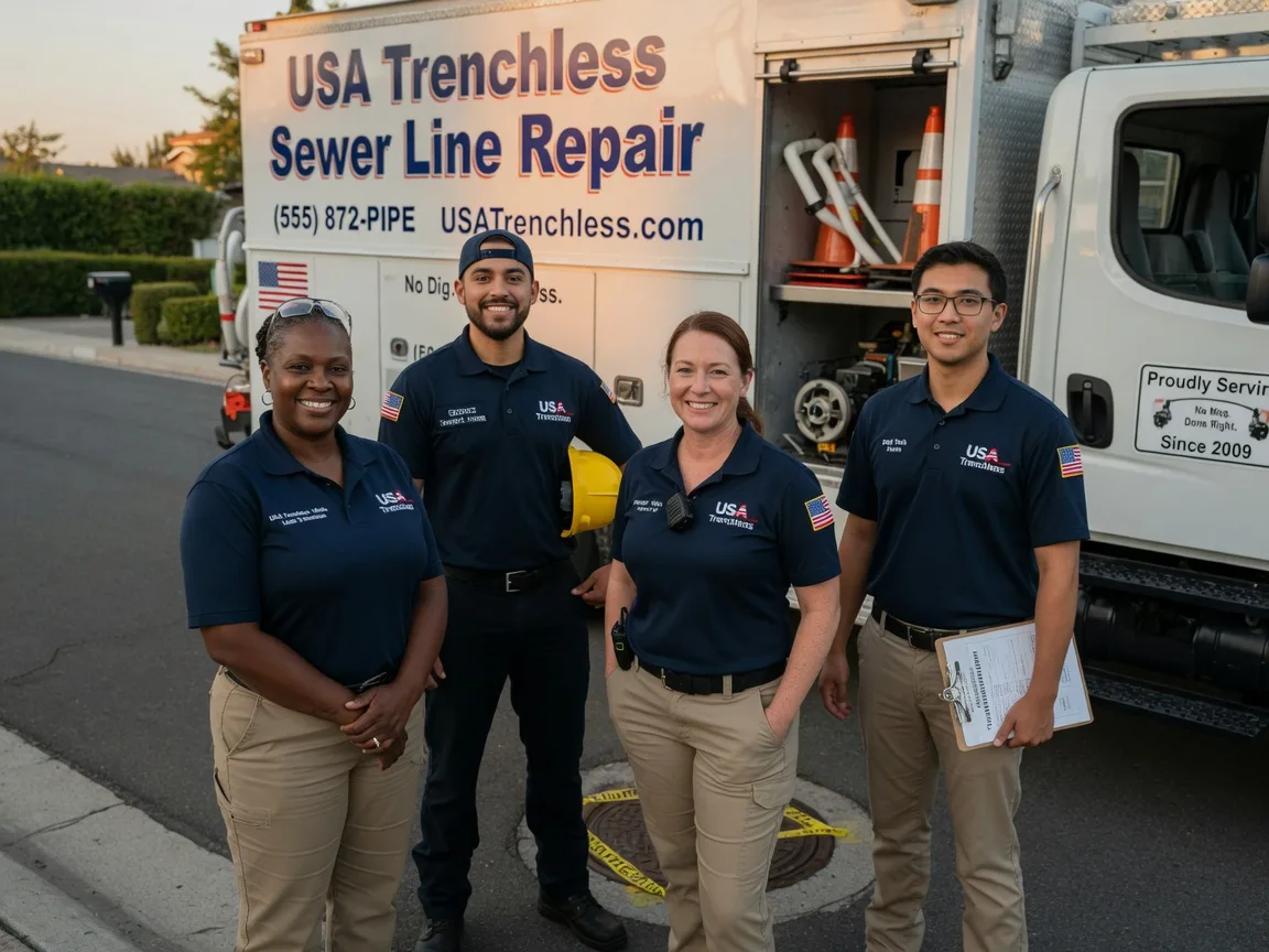 Sewer Line Repair company in Urania, LA